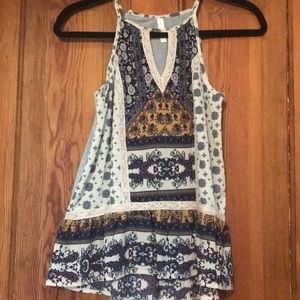 Print tank top